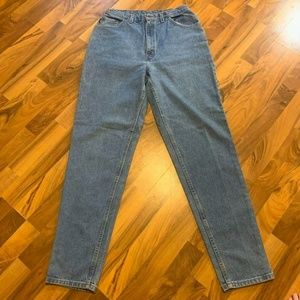 Chic Tapered Jeans High Rise Women Size 14 Tall